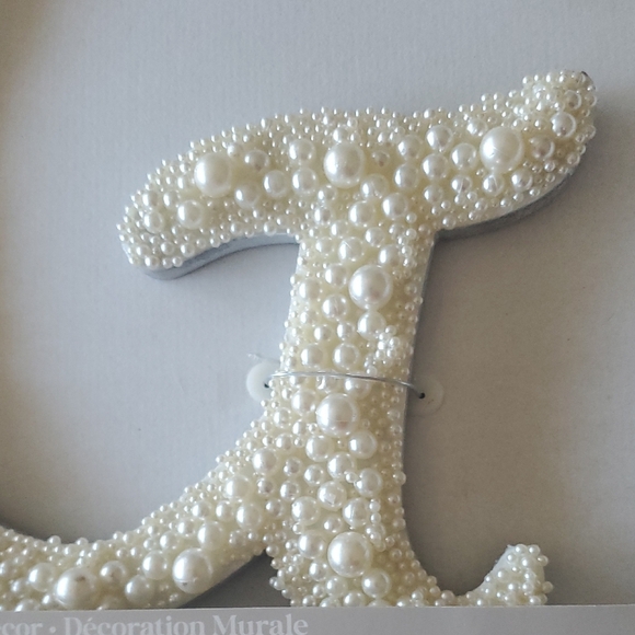 Ashland Pearl-Embellished Decorative Letters - Picture 5 of 5